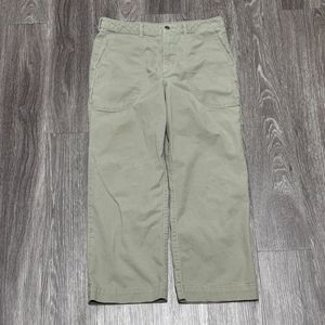 Patagonia Cargo Pants Womens‎ 10 Khaki Beige Straight Leg Outdoor Pockets Hike